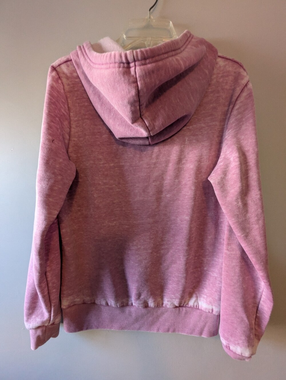 NWOT Las Vegas Women's Pink Hoodie Sweatshirt With Front Pocket Sz. M - Picture 4 of 7